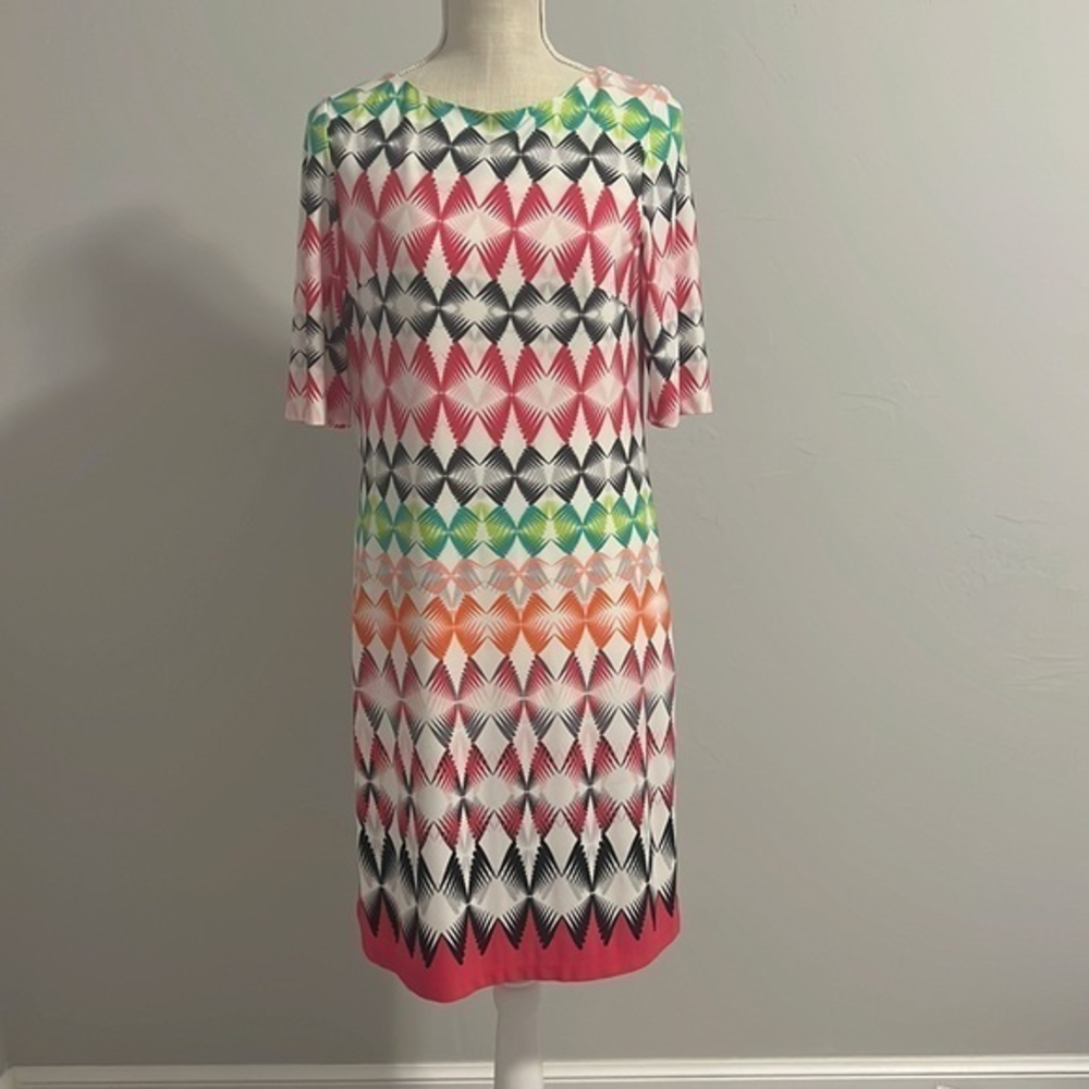 Eliza J Elbow‎ Sleeve Shift Dress Size 8